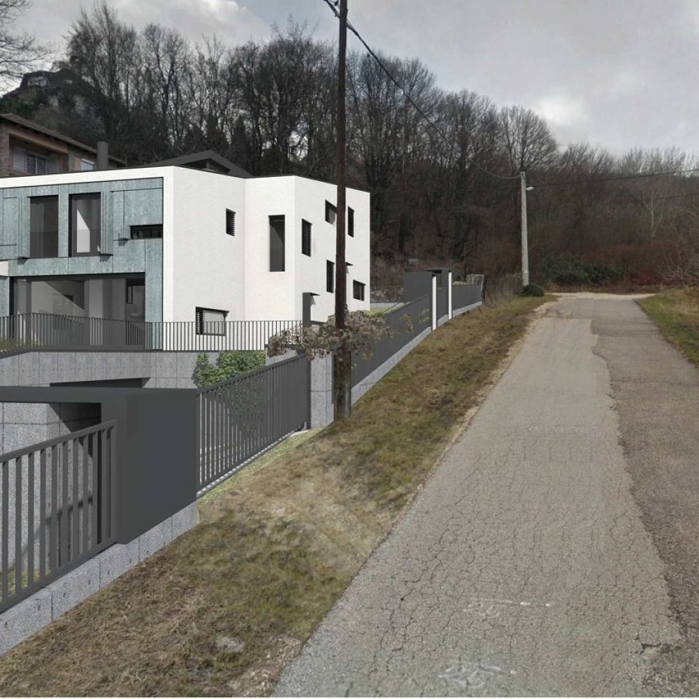 Modellfotó az utcáról